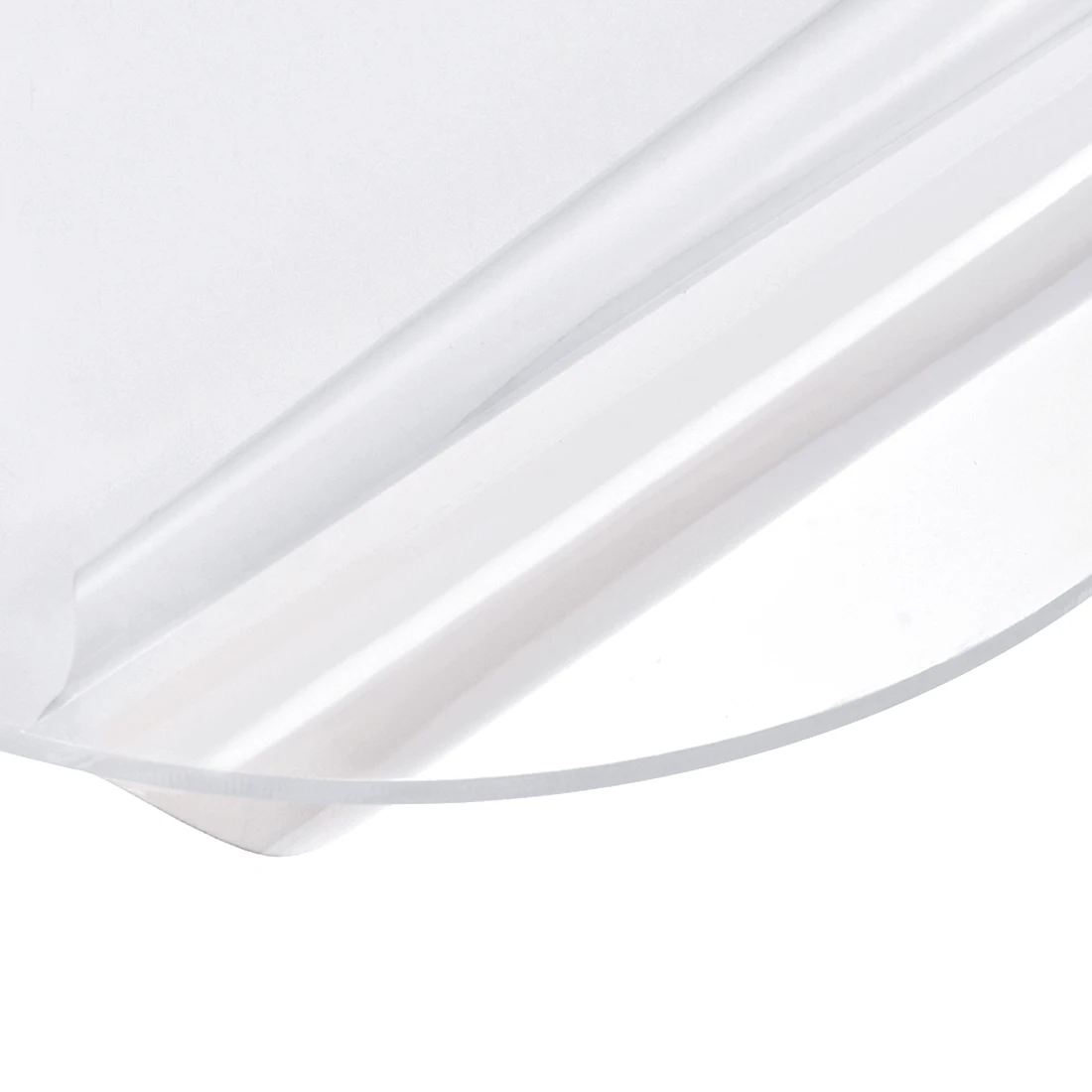 Uxcell акриловый лист Круглый диск прозрачный толщиной 5 мм диаметром 10 дюймов