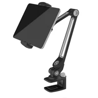 aluminum tablet desk bed mount lazy stand adjustable cell phone long arm holder for ipad 4 pro 11 12 9 airsurface goyoga book