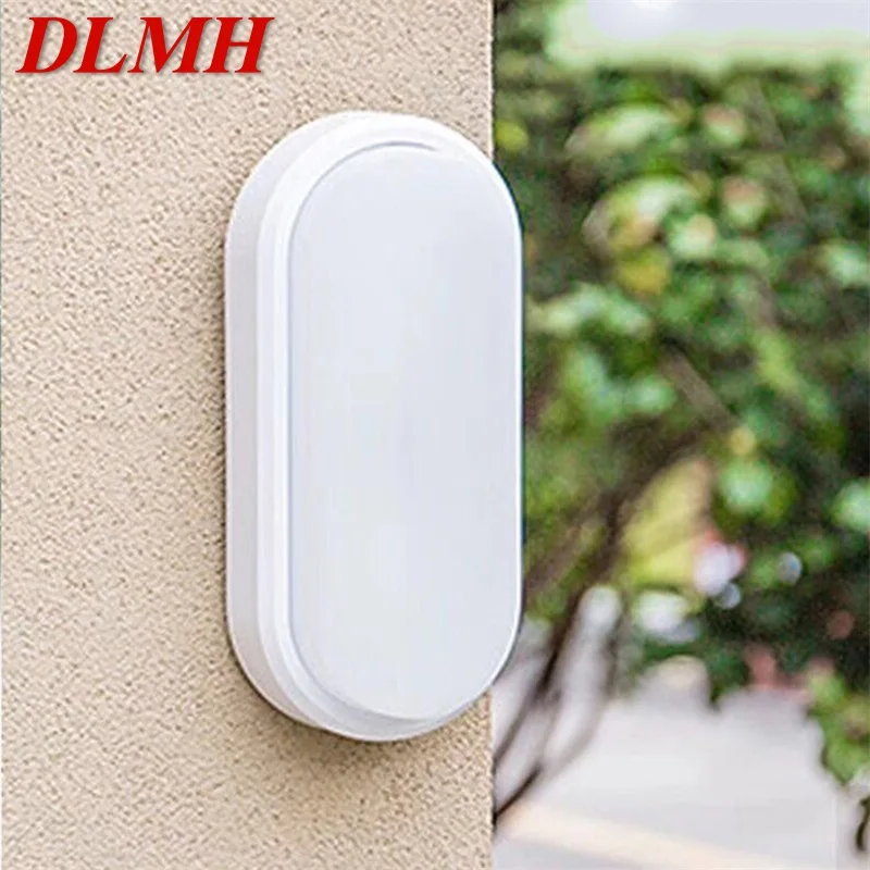 

Уличный бра DLMH, светодиодный водонепроницаемый современный настенный светильник, креативный декоративный светильник для патио, сада, крыл...