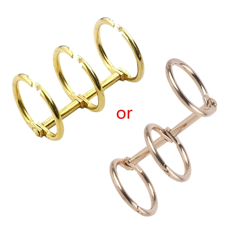 Металлические Открытые Кольца для альбома зажимы скрапбукинга фотоальбом