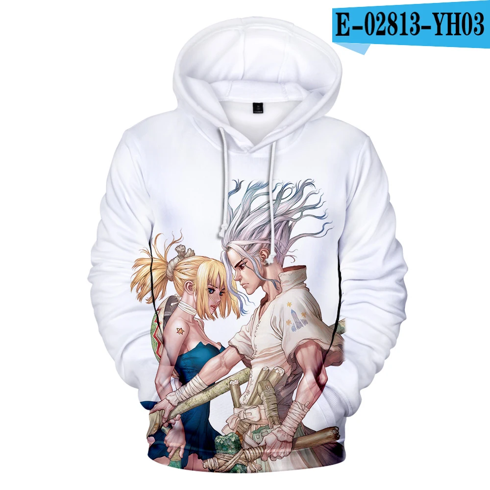 

Brand Cute Dr. Stone Hoodies Men/women children Dr. Stone Hoody Comfortable Harajuku Sweatshirt Kids Spring Winter Sportswear