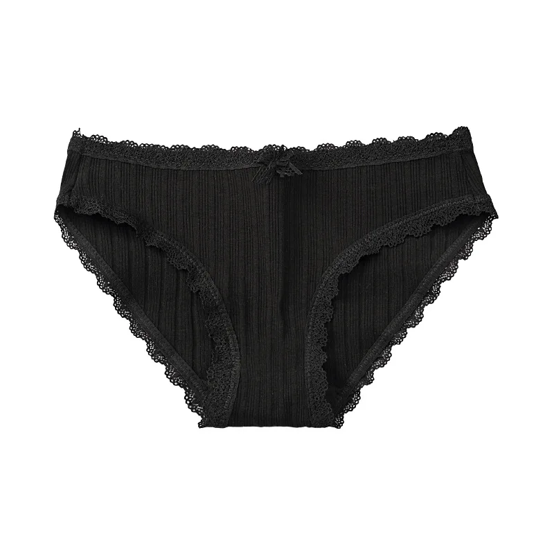 Нижнее белье женское из 95% хлопка со средней посадкой|Женские трусики| |