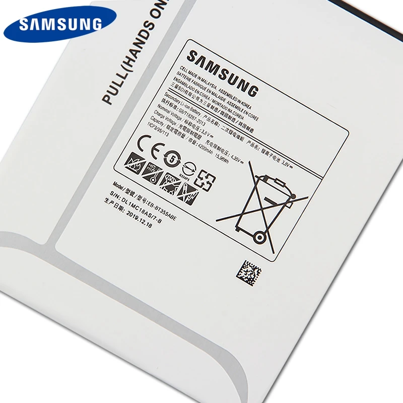 Оригинальная Аккумуляторная батарея Samsung GALAXY TabA 8 0 T355C | Мобильные телефоны и