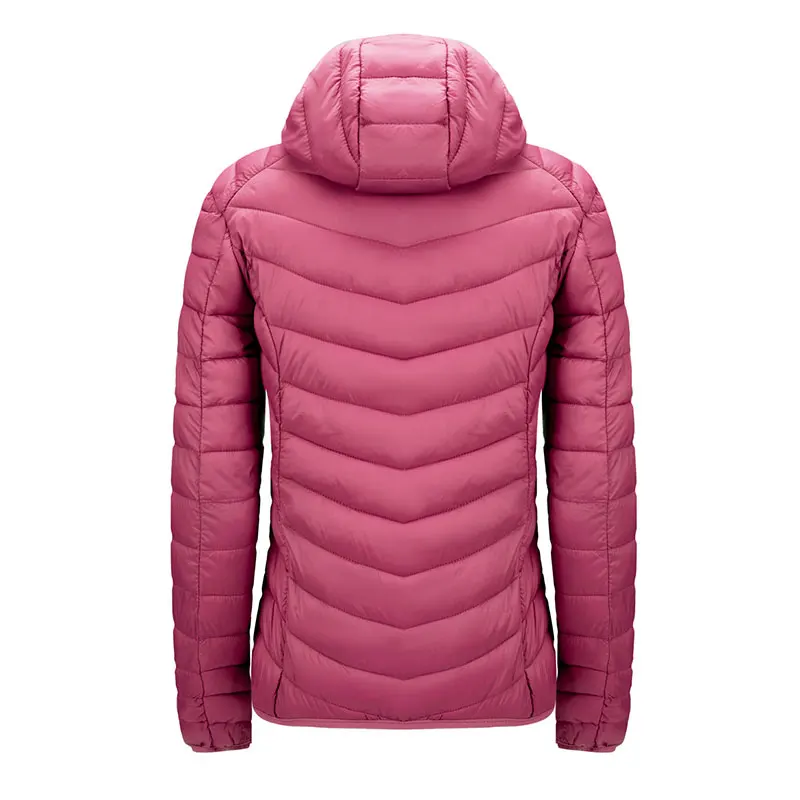 

Lightweight Hooded Short Coat Women's Winter Packable Down Jacket Puffer
