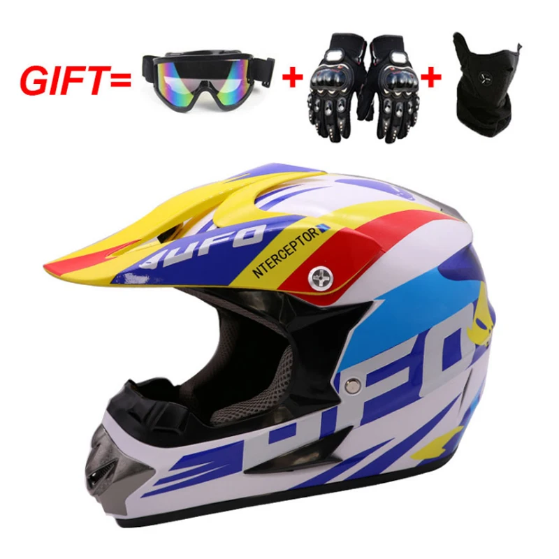 Взрослого мотоцикла Мотокросс внедорожный шлем ATV для езды на велосипеде по