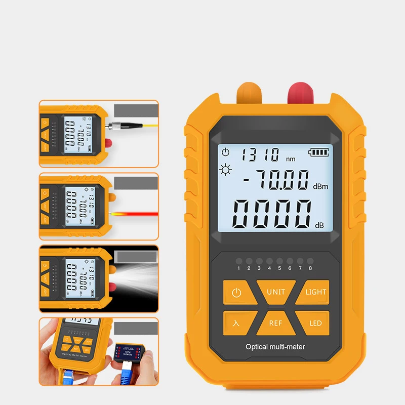 gtbl 4 in 1 optical power meter visual fault locator 5km light pen led lighting opm network fiber optic cable tester tools free global shipping
