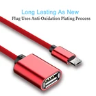 Микро-USB кабель OTG со штекером Micro USB на гнездо USB 2,0 адаптер для Samsung Huawei Android флэш-накопитель для клавиатуры плетеный шнур