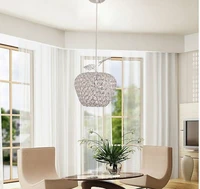 crystal ceiling lamp k9 modern european bedroom living room dining room lamp e27 kitchen loft corridor balcony ceiling lamp