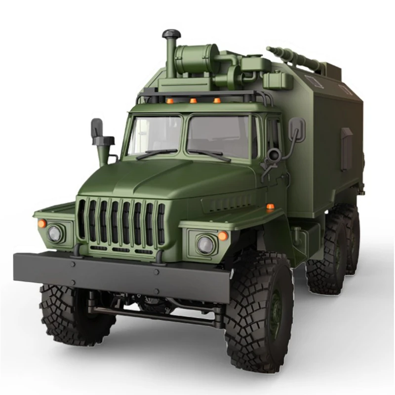B36 Урал 1/16 2 4G 6WD RC грузовик автомобиль Рок Гусеничный командный транспорт RTR