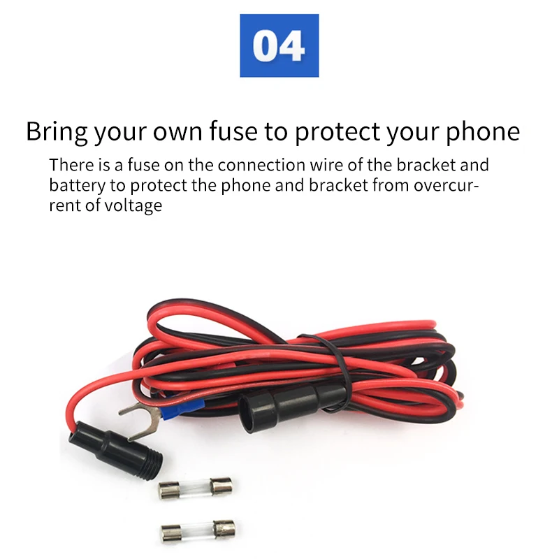 Автомобильный держатель для телефона мотоцикла с USB зарядным устройством 3 5 7