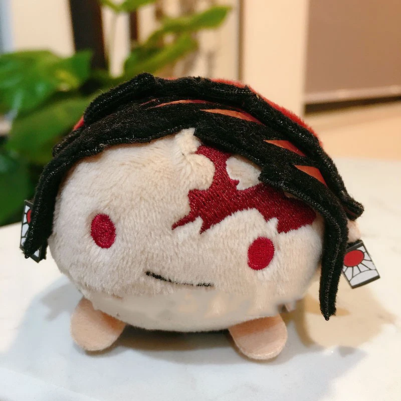 Аниме Demon Slayer: Kimetsu no Yaiba Agatsuma Zenitsu Nezuko Косплей милая плюшевая фигурка кукол брелок