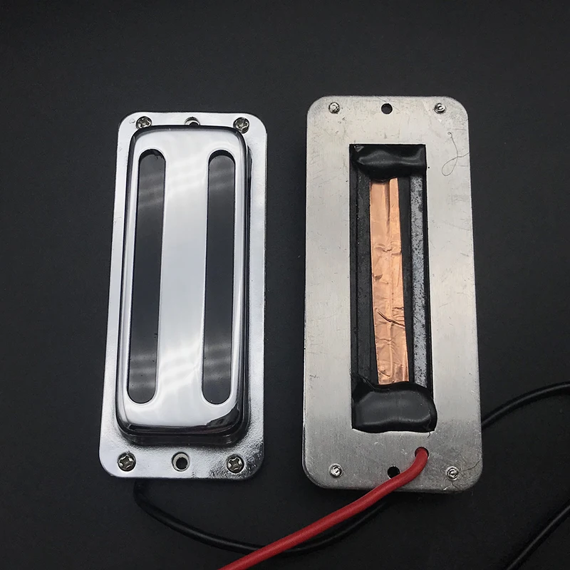 Набор 2 предмета 6 строка звукосниматель для гитары хамбакер с латунной крышка