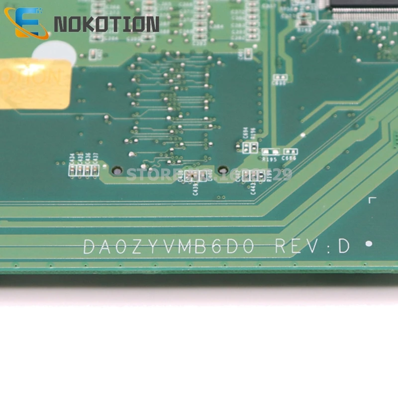 NOKOTION DA0ZYVMB6D0 NBMND11003 NB. MND11.003 материнская плата для ноутбука acer aspire E5-721 Quanta A4-6210 DDR3