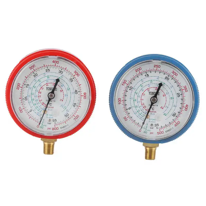 

Manifold Gauge AC Repairing Tool Air Conditioning Fluoride Pressure Gauge High/Low Pressure Meter AC Repairing Tool