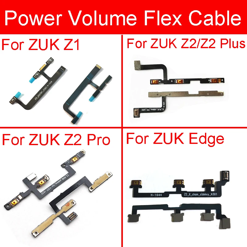 Гибкий кабель для Lenovo Zuk Edge Z2151 Z2-X/ZUK Z1 Z1221 Z2 Pro Plus с гибкой лентой для регулировки громкости