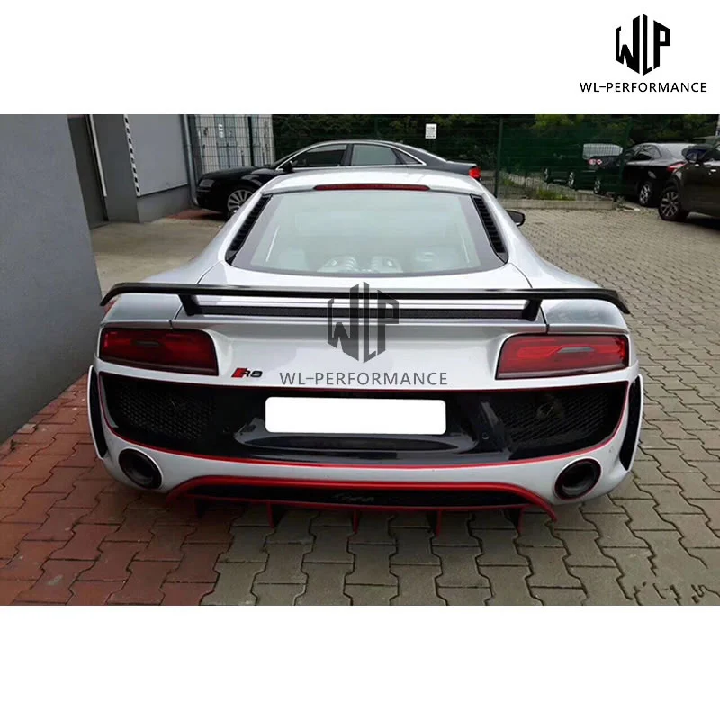 Автомобильный кузов R8 в комплекте из углеродного волокна для Audi Gt V8 V10