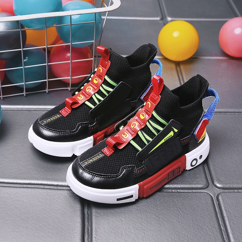 Осенне зимняя детская повседневная обувь Детская теплая Детские ботильоны