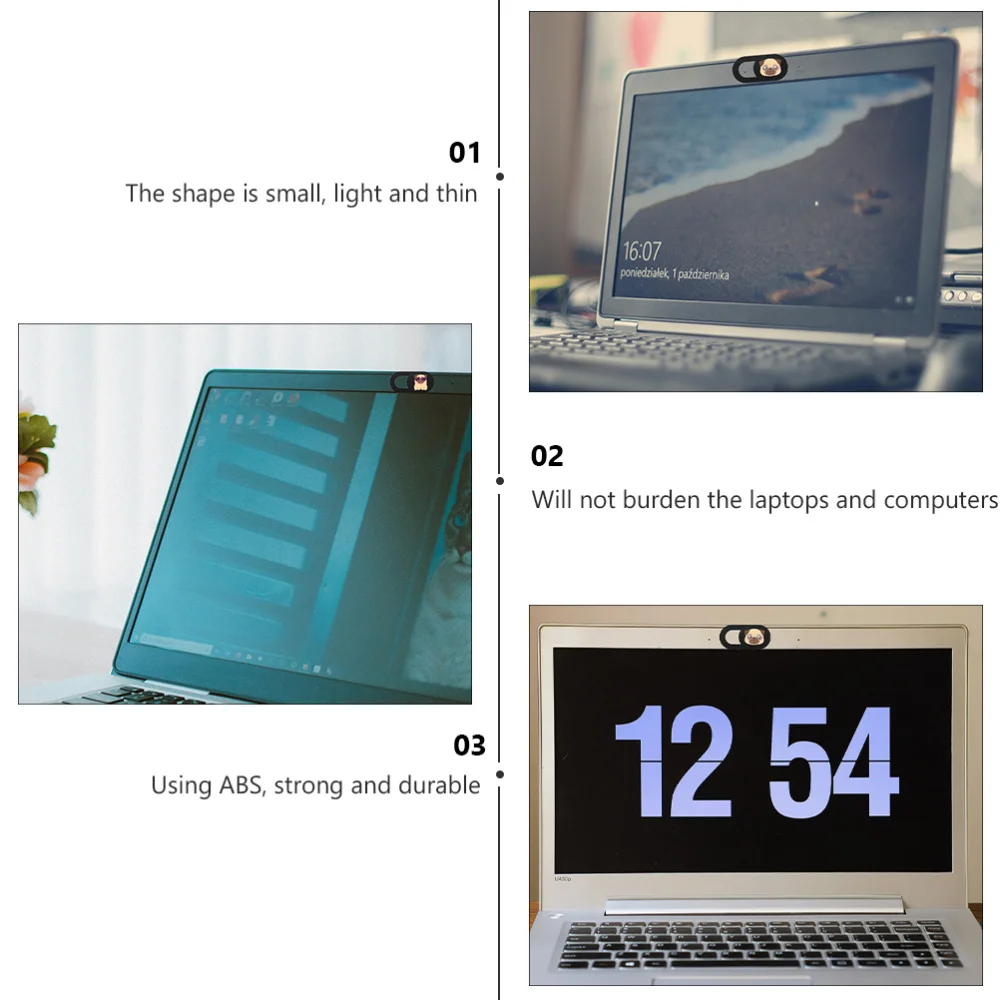 

3pcs Laptop Webcam Cover Camera Cover Privacy Protection Camera Slide Blocker