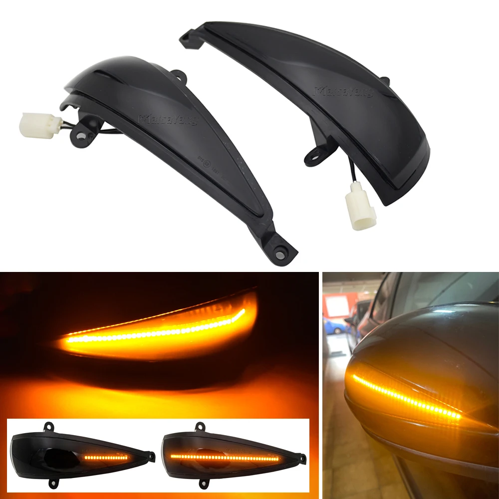 

2 шт., светодиодный динамический поворотный указатель поворота для Honda Civic 8 MK8 Type-S Type-R FN 1 2 3 FK 1 2 3
