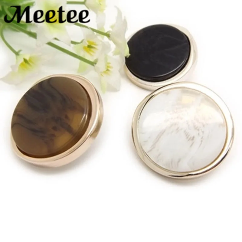 20 шт. кофейные белые черные пуговицы из смолы для одежды костюм пальто свитер