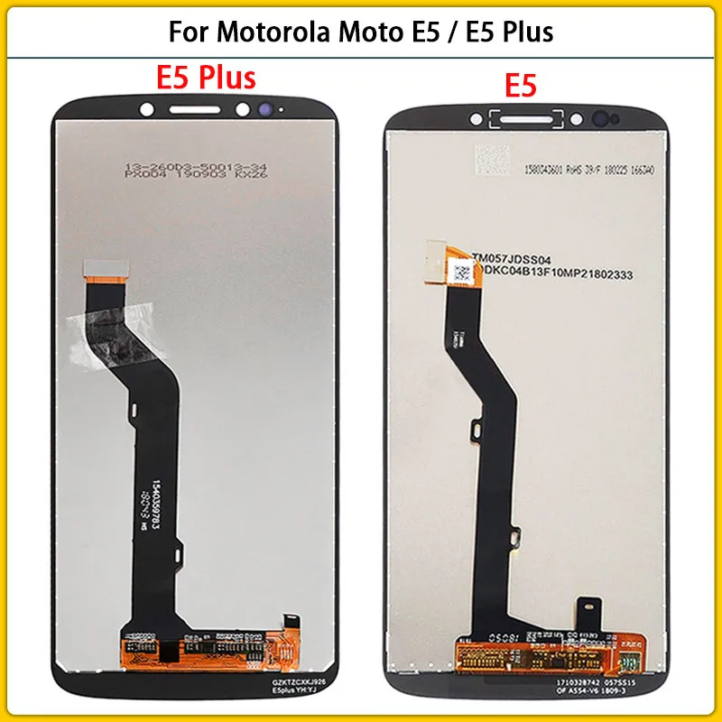 

ЖК-дисплей с сенсорным экраном и дигитайзером для Motorola Moto E5 Plus xt54, E5 XT1944, сменная ЖК-панель в сборе, оригинал