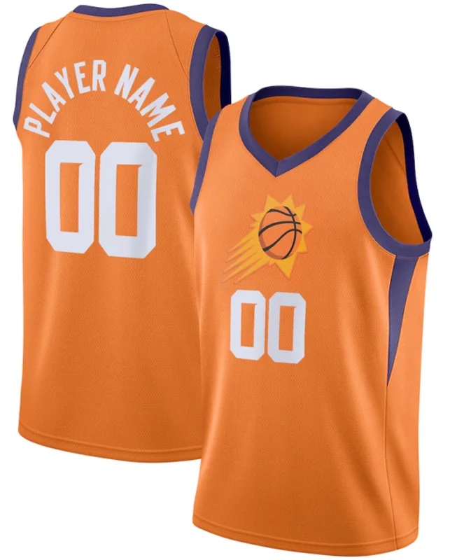 

Suns Basketball Jersey Customized Phoenix Basketball Vest Custom Chris Paul Jerseys Devin Booker Game Sportswear For Fans