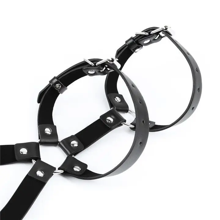 Мужской БДСМ бондаж ремни для нижнего белья костюмы косплей заклепки