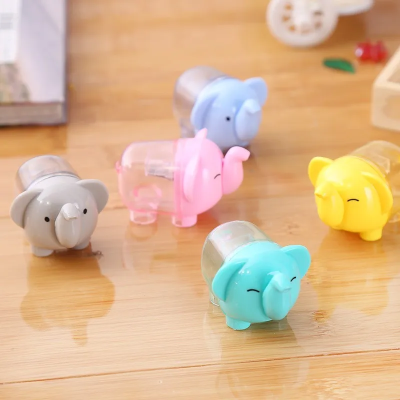 Lytwtw's Creative Kawaii Cartoon Elephant Pencil Sharpener School Office Supply Stationery Gift For Kid C26 1 Pieces |