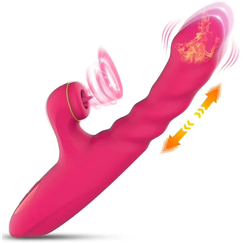 Клиторальный лижущий вибратор-кролик для стимуляции точки G электронный