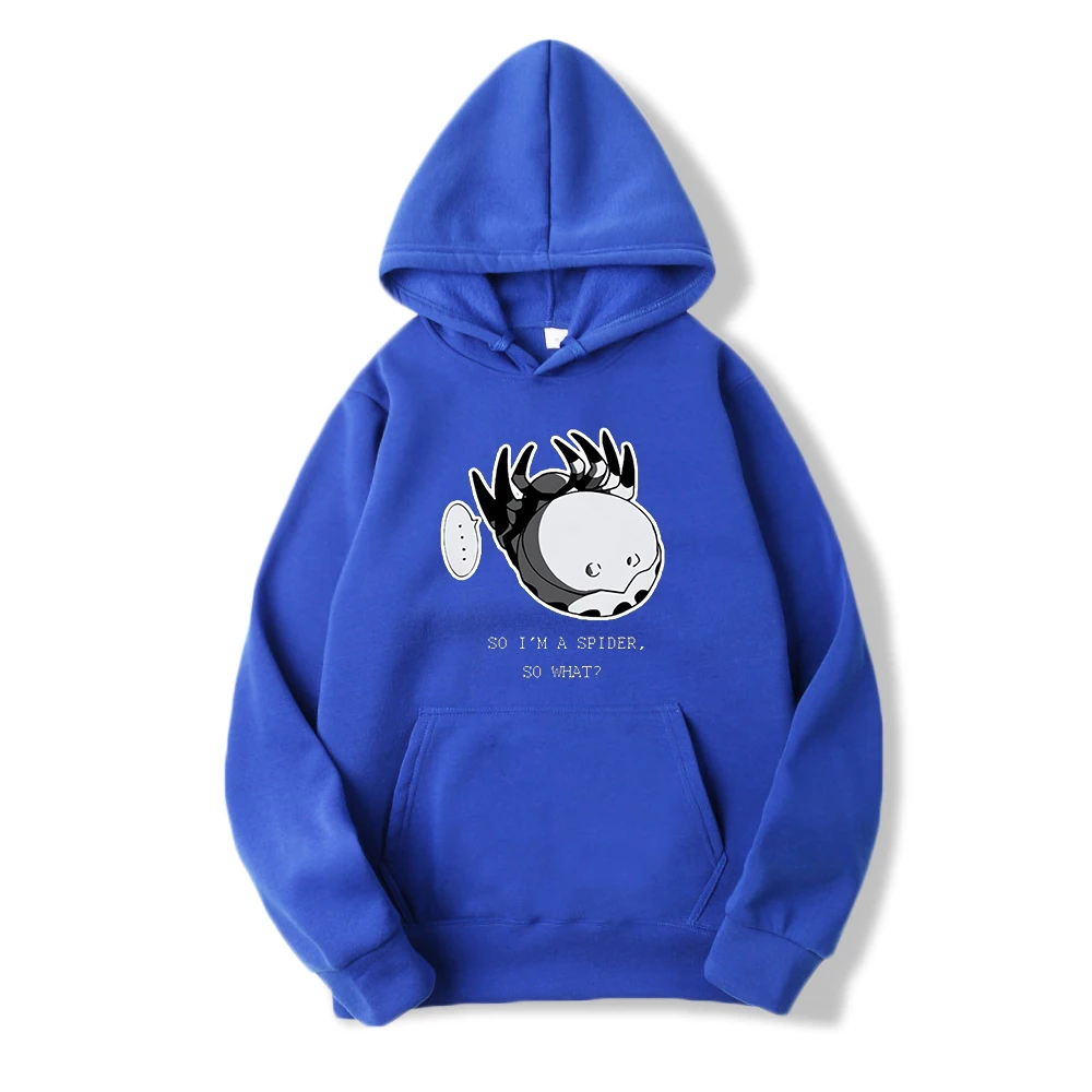 

Autumn 2021 Fleece Fashion Hoodies Men What about Reincarnated Spiders Sweatshirt Fashion Basic Hooded Loose Sports Hoodie Male