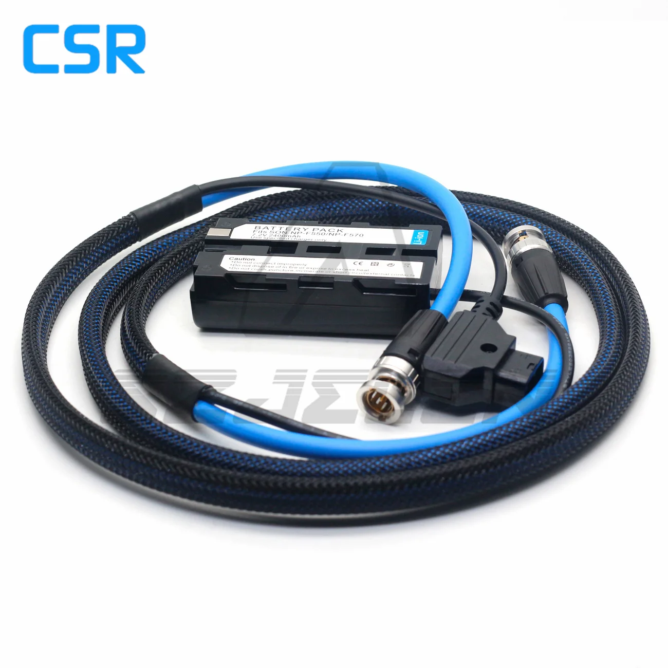 Шнур питания монитора SmallHD 702 + коаксиальный кабель передачи видео SDI для