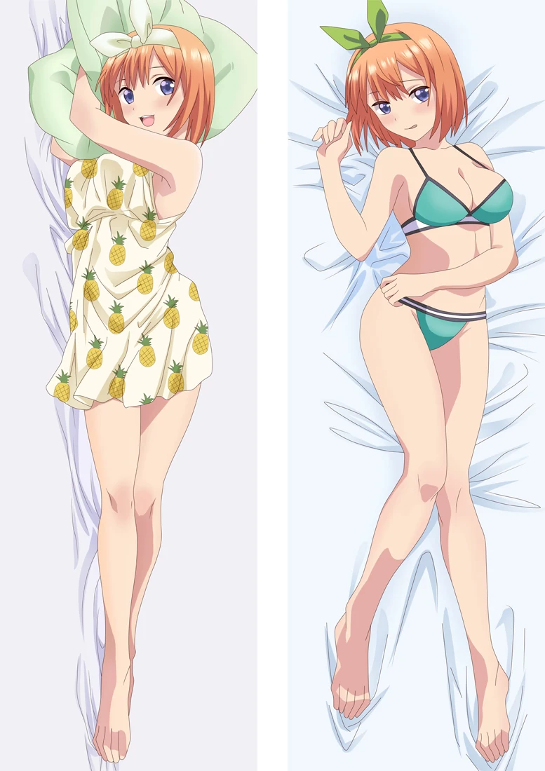 

2020-Feb update Japanese Anime The Quintessential Quintuplets Dakimakura body pillow cover case hugging body pillowcase