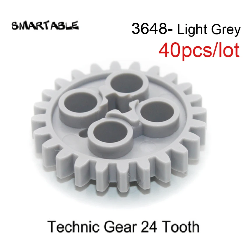Smartable Technic Шестерни части строительный блок игрушки набор MOC модель для детей Совместимые все бренды 32498/62821/76244/87407/94925