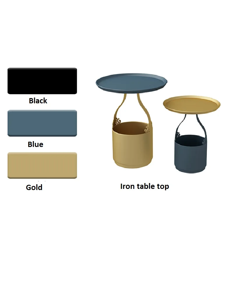 

Nordic Side Table Living Room Sofa Corner Table Small Apartment Simple Modern Balcony Light Luxury Coffee Round Table