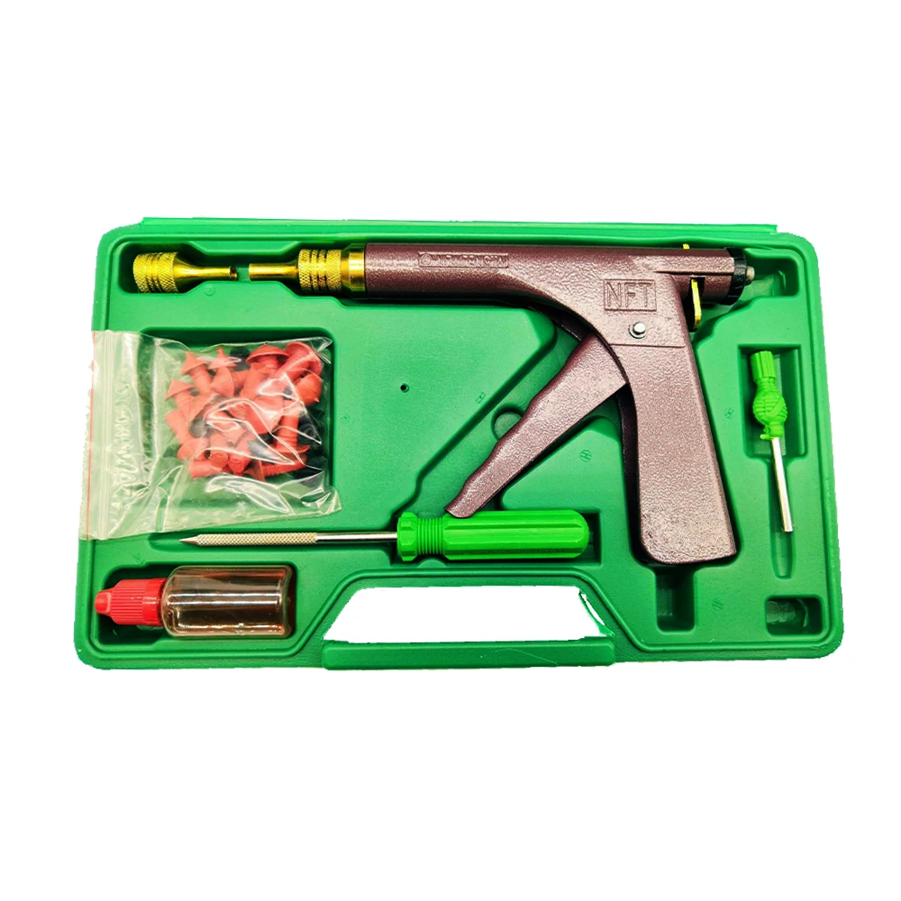 

Professional Tubeless Wheel Vacuum Tire Repair Tool Kit Vacuum Tire Repair Gun Kit With Mushroom Head
