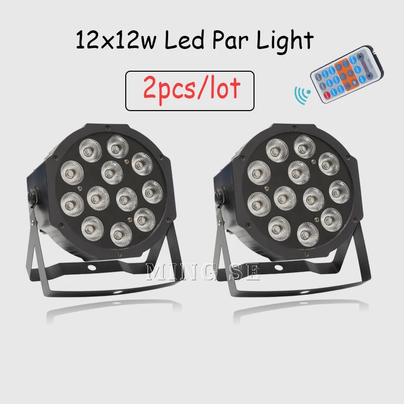 Плоский светодиодный светильник RGBW 4 в 1 сценический настенный с дистанционным