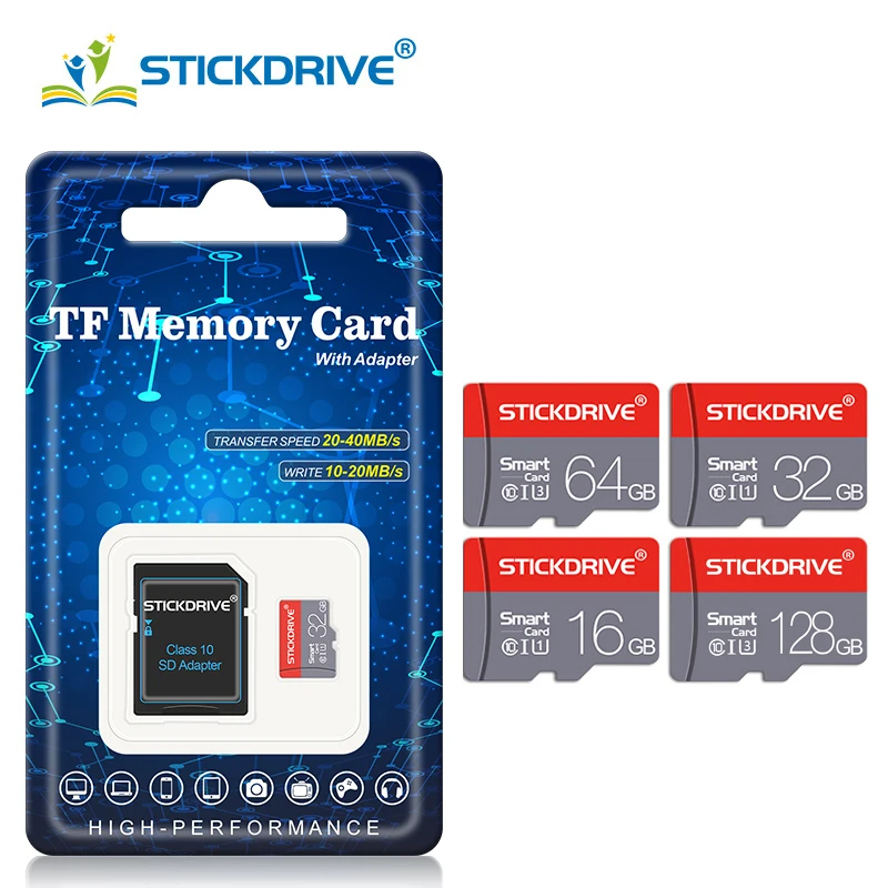 Micro SD TF 8  16  32  64  128  Mini microSD cartao de memoria TF