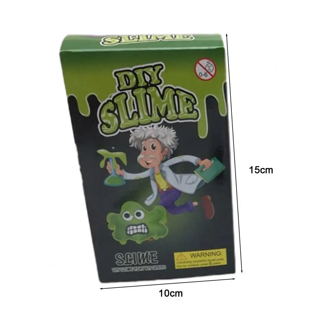 

1 Set Crystal Mud Toy Colorful Stress Relief Safe Ingredient DIY Crystal Mud Kit Kids Toy Children Education Toys For Kids Gift