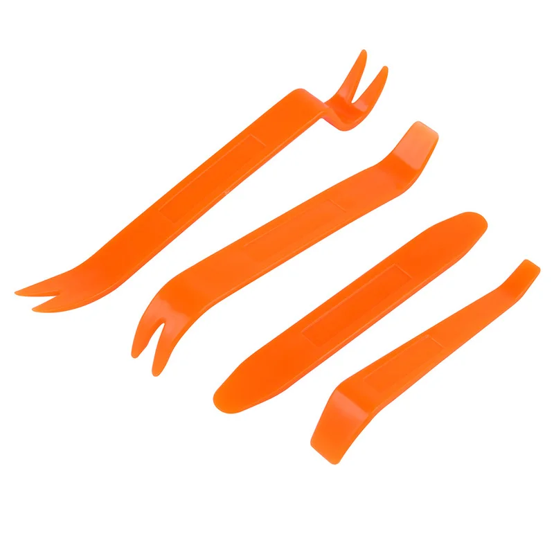 1/4 шт. портативный автомобильный радиоприемник дверной зажим панель отделка