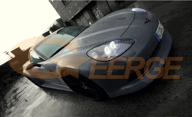Для Chevrolet Corvette C6 2005-2013 ультра яркие светодиодсветодиодный SMD ангельские глазки