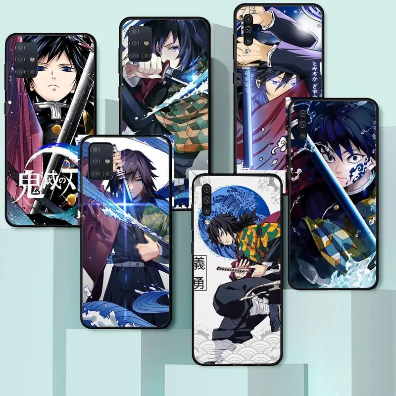 

Tomioka Giyuu demon slayer Phone Case For Samsung galaxy A S note 10 7 8 9 20 30 31 40 50 51 70 71 21 s ultra plus