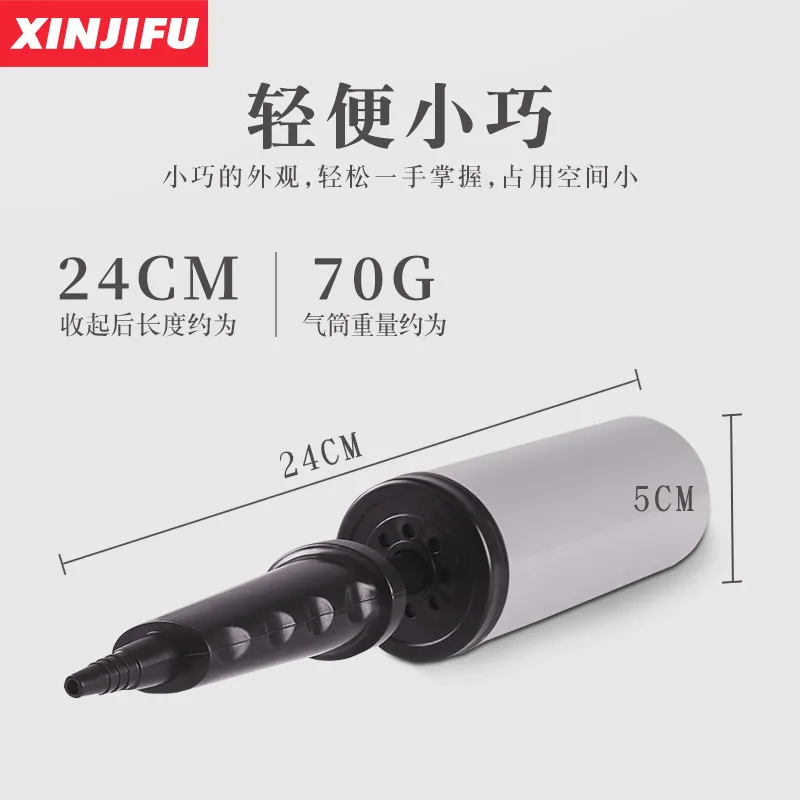 

Hand Held Bicycle Pump Yoga Pump Swimming Ring Portable Hand Propelled Bike Inflator Gun Co2 Bomba Bicicleta Air Pump EI50DQ