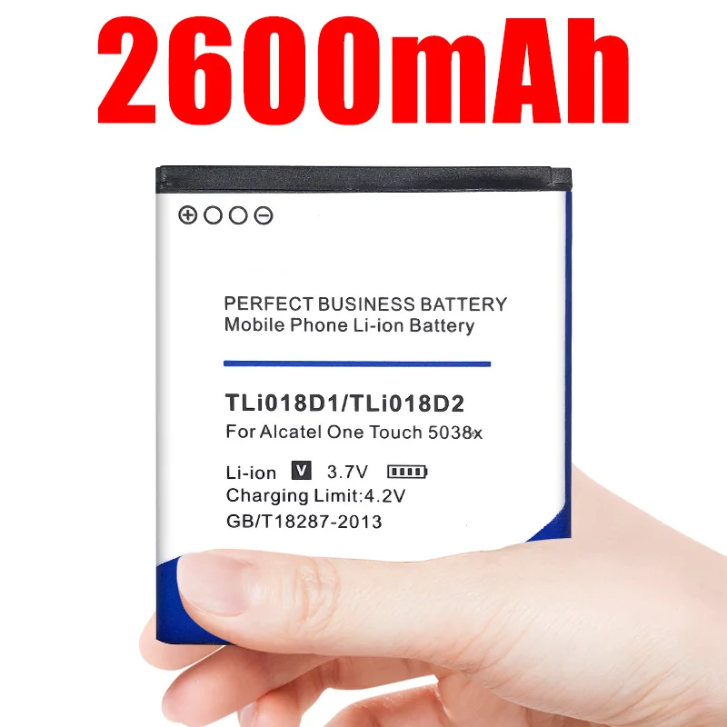 2600mAh TLi018D1 TLi018D2 для Alcatel One Touch Pop D5 Dual 5038x OT5038X 3 5015D OT 5016 | Мобильные телефоны и