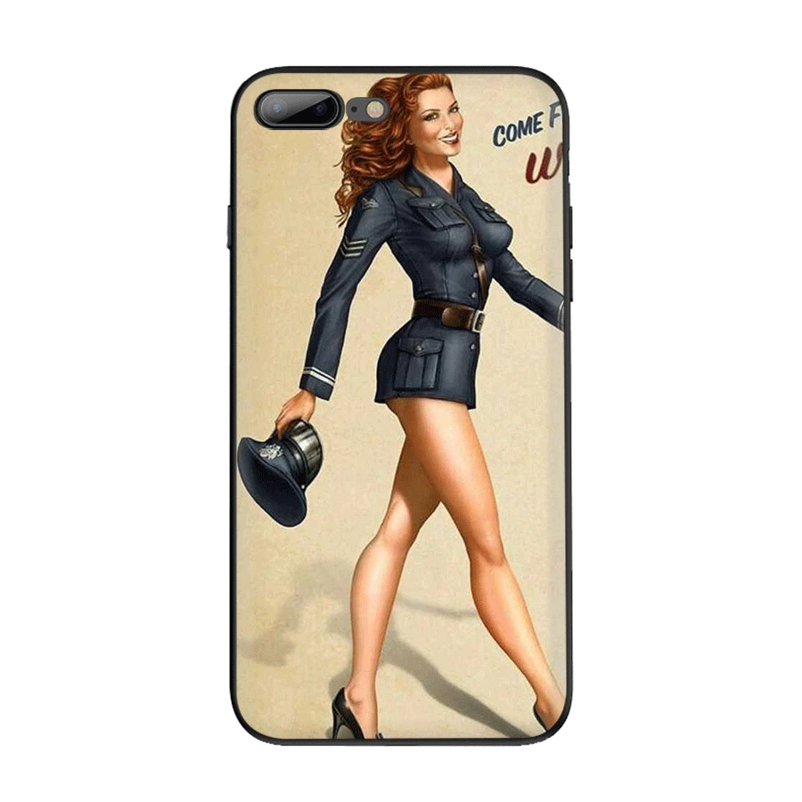Чехол для iPhone 7 8 6 6s Plus 11 Pro XR X XS Max роскошный чехол красивый девочек |