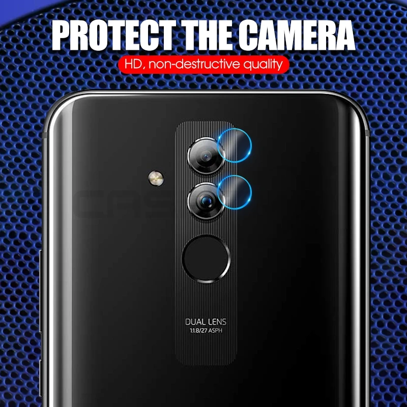 2 шт. задняя камера Объектив Закаленное стекло для Honor 7A Pro 7C 8X9 10 20 Lite 10i 20i 9D