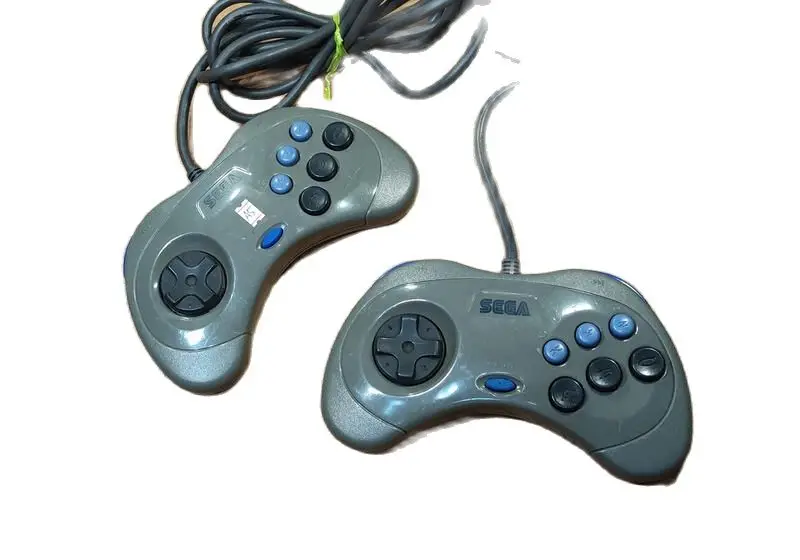 Оригинальный геймпад Sega Saturn Официальный контроллер Genesis 6-кнопочный аркадный пэд для порта ON.