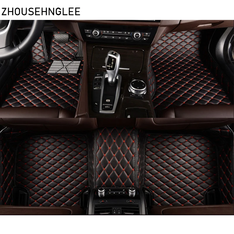 Кожаные автомобильные коврики zhoushenglee для BMW X6 F16 2014 2018 полный комплект любой