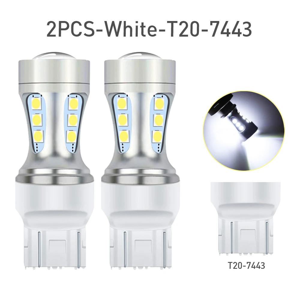 

Neallor Canbus S25 1156 P21W BA15S LED BAY15D 1157 T20 LED 7443 W21W 3157 T25 P27/7W светодиодные лампы для автомобильного фонаря заднего хода белый