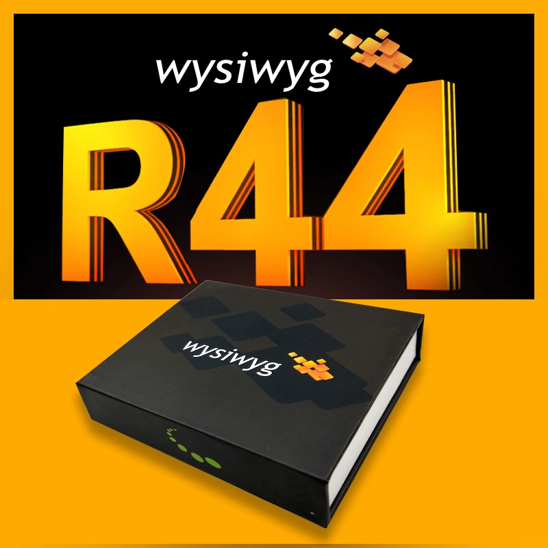 Wysiwyg R44 USB DMX контроллер DMX светильник S DMX USB дымовая машина сценический светильник для дискотеки rgb лазерное сценическое update2 R44 ключ - изображение