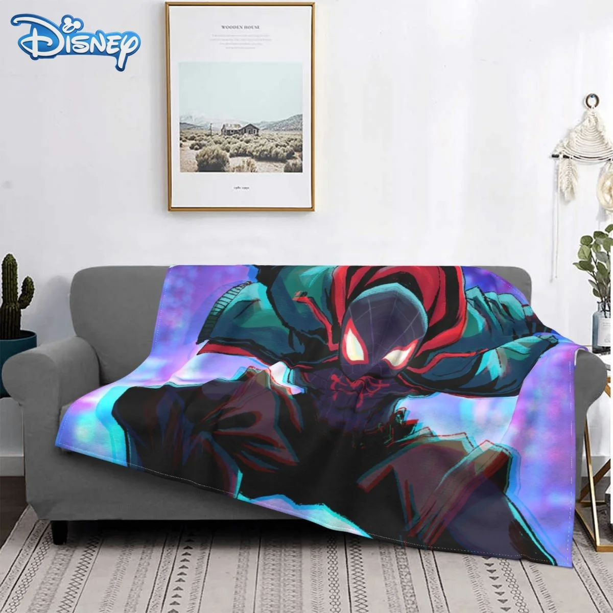 

Disney Marvrl Spider-Man Plush Blankets for kids Adult Warm flannel Winter Blanket Bedspread on the bed Plaid Sofa Bed Cover